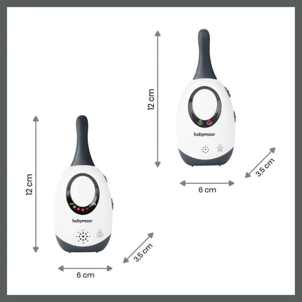 Babymoov Babyfoon Simply Care Color 300M Met Adapters - Babymoov - Babywinkel - 3661276148710