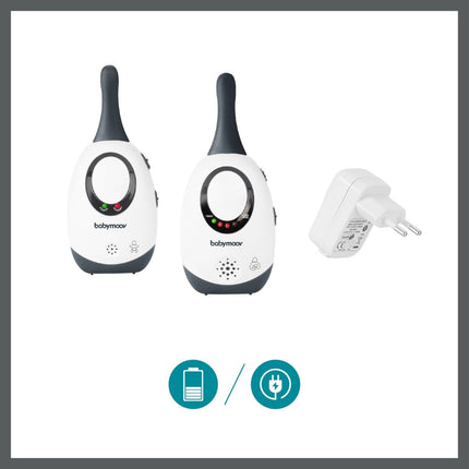 Babymoov Babyfoon Simply Care Color 300M Met Adapters - Babymoov - Babywinkel - 3661276148710