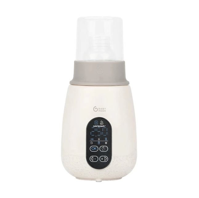 Babymoov Flessenwarmer en Sterilisator NutriSmart+ Mineral Beige koop je bij Babywinkel