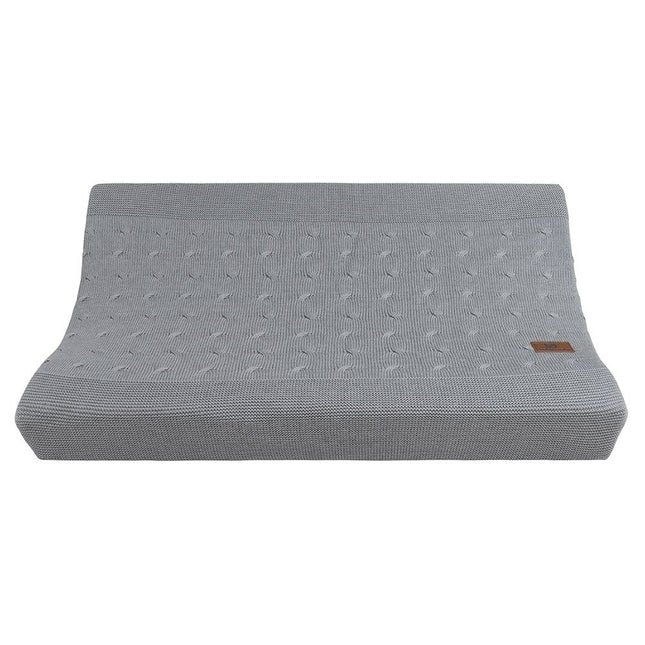Baby's Only Aankleedkussenhoes Cable Grijs - Baby's Only - Babywinkel - 8718481181706