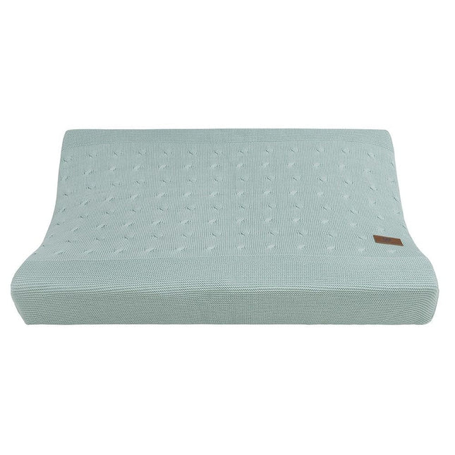 Baby's Only Aankleedkussenhoes Cable Mint - Baby's Only - Babywinkel - 8718481189207