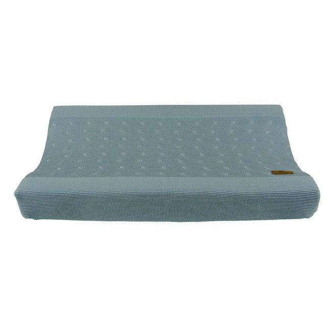 Baby's Only Aankleedkussenhoes Cable Stonegreen - Baby's Only - Babywinkel - 8719075029992