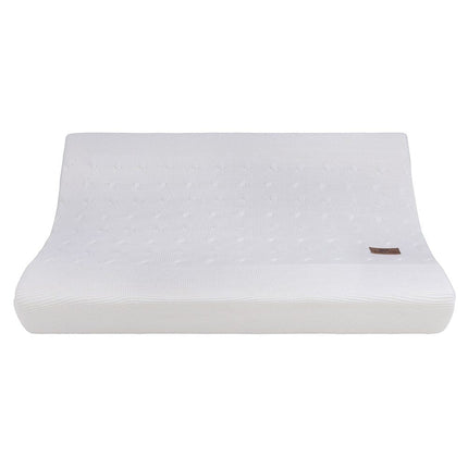 Baby's Only Aankleedkussenhoes Cable Wit - Baby's Only - Babywinkel - 8718481181676