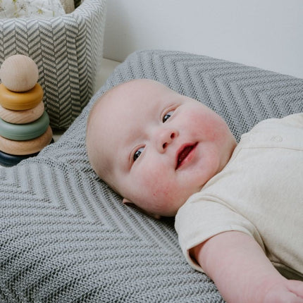 Baby's Only Aankleedkussenhoes Grace Nordic Blue - Baby's Only - Babywinkel - 8720791354565