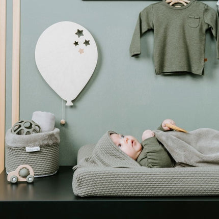 Baby's Only Aankleedkussenhoes Sky Urban Green 45X70cm - Baby's Only - Babywinkel - 8720512365665