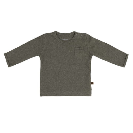 Baby's Only Baby Shirt Melange Khaki - Baby's Only - Babywinkel - 8720088331507