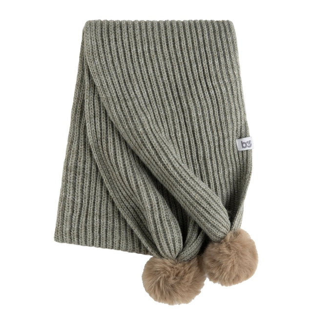 Baby's Only Babysjaal met Pompon Cool Urban Green One Size - Baby's Only - Babywinkel - 8720791359225