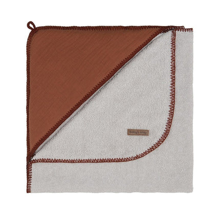 Baby's Only Badcape Baby Breeze Roest 75x85 - Baby's Only - Babywinkel - 8720512360479