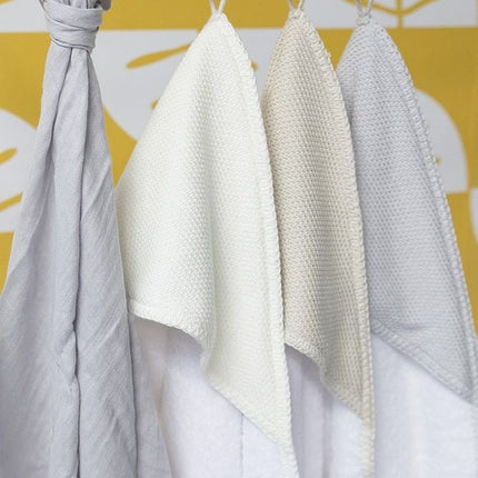 Baby's Only Badcape Baby Classic Stonegreen 75x85cm - Baby's Only - Babywinkel - 8719497042760