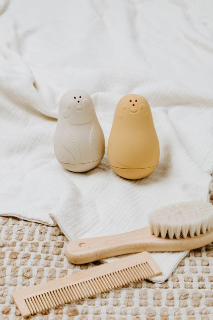 Baby's Only Badspeelgoed Pingu√ØNs Oker/Warm Linen 2St koop je bij Babywinkel