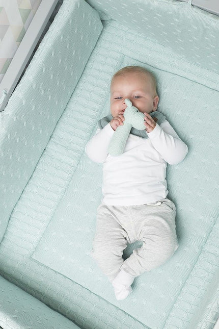 Baby's Only Bedomrander Cable Granit 330x20cm - Baby's Only - Babywinkel - 8720088335147