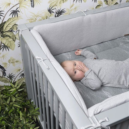 Baby's Only Bedomrander Classic Zilver/Grijs - Baby's Only - Babywinkel - 8719075020579