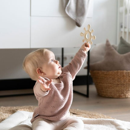 Baby's Only Bijtring Blossom Stonegreen - Baby's Only - Babywinkel - 8720791353469