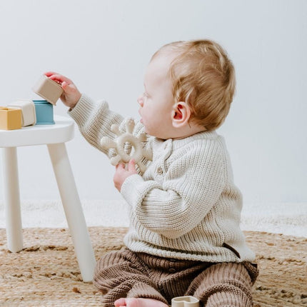 Baby's Only Bijtring Blossom Stonegreen - Baby's Only - Babywinkel - 8720791353469