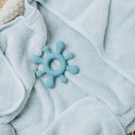 Baby's Only Bijtring Blossom Vintage Blue - Baby's Only - Babywinkel - 8720791353483
