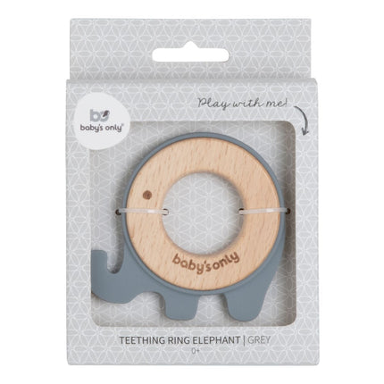 Baby's Only Bijtring Olifant Grijs - Baby's Only - Babywinkel - 8720512364682