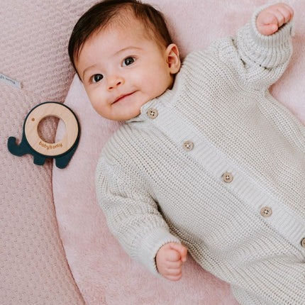 Baby's Only Bijtring Olifant Vintage Blue - Baby's Only - Babywinkel - 8720512364699