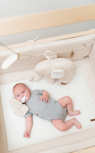 Baby's Only Boxkleed Sparkle Melee Koperhoney 75x95cm koop je bij Babywinkel