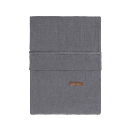 Baby's Only Dekbedovertrek Breeze Antraciet 100x135cm - Baby's Only - Babywinkel - 8720088330715