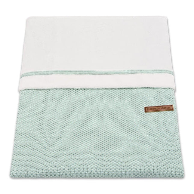 Baby's Only Dekbedovertrek Classic Mint 100x135cm koop je bij Babywinkel