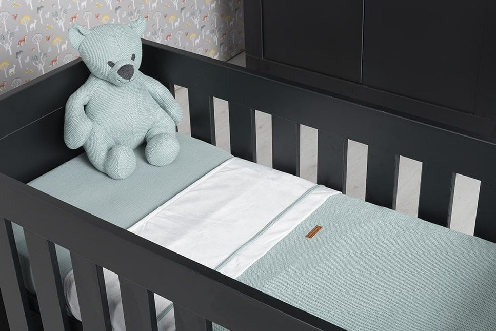Baby's Only Dekbedovertrek Classic Mint 100x135cm koop je bij Babywinkel