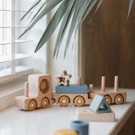 Baby's Only Houten Speelgoed Trein Earth - Baby's Only - Babywinkel - 8720791353957