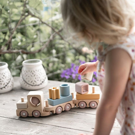 Baby's Only Houten Speelgoed Trein Earth - Baby's Only - Babywinkel - 8720791353957