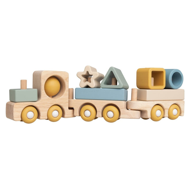 Baby's Only Houten Speelgoed Trein Swirl - Baby's Only - Babywinkel - 8720791353971