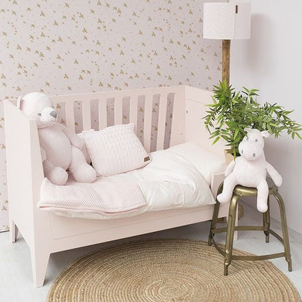 Baby's Only Lampenkap Babykamer Cable Classic Roze 30cm - Baby's Only - Babywinkel - 8719075021620