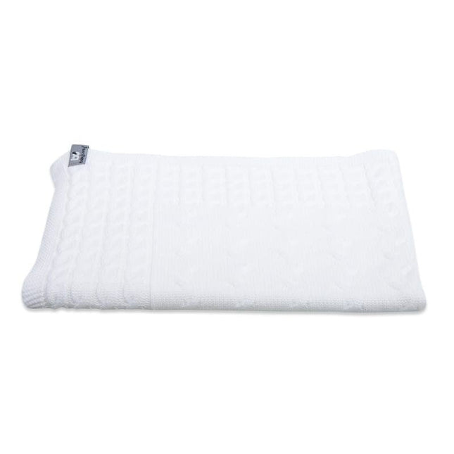 Baby's Only Ledikantdeken Cable Wit - Baby's Only - Babywinkel - 8718481181577