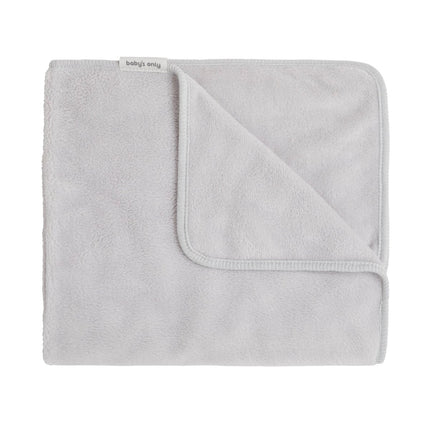 Baby's Only Ledikantdeken Cozy Dusty Grey - Baby's Only - Babywinkel - 8720791352479