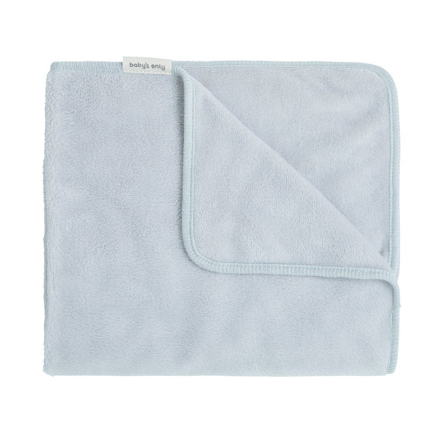 Baby's Only Ledikantdeken Cozy Misty Blue - Baby's Only - Babywinkel - 8720791352486