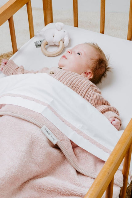 Baby's Only Ledikantdeken Cozy Oud Roze - Baby's Only - Babywinkel - 8720791352448