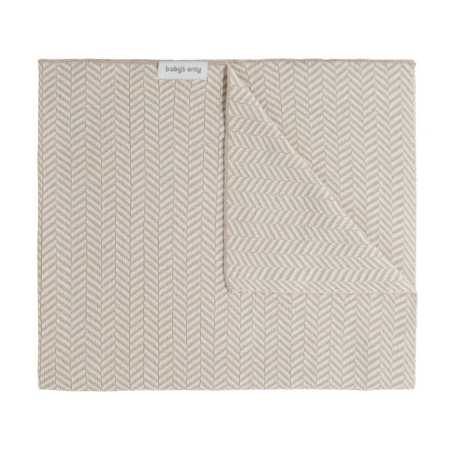 Baby's Only Ledikantdeken Dawn Beige 100x135cm - Baby's Only - Babywinkel - 8720791354640
