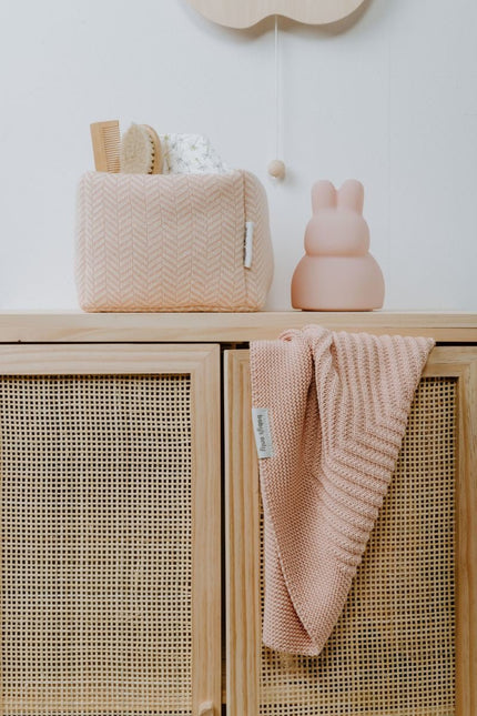 Baby's Only Ledikantdeken Grace Blush 100x135cm - Baby's Only - Babywinkel - 8720791354466
