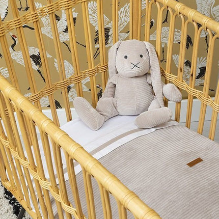 Baby's Only Ledikantdeken Sense Kiezelgrijs - Baby's Only - Babywinkel - 8720088334980