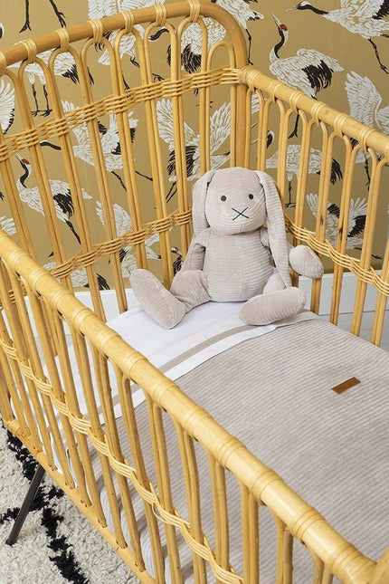 Baby's Only Ledikantdeken Sense Kiezelgrijs - Baby's Only - Babywinkel - 8720088334980