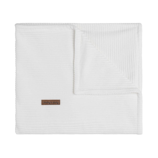 Baby's Only Ledikantdeken Sense Wit - Baby's Only - Babywinkel - 8720088334973
