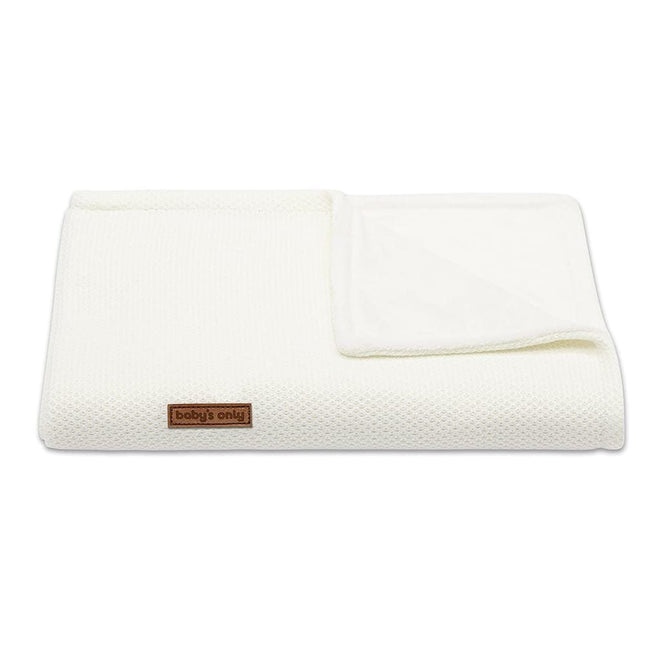 Baby's Only Ledikantdeken Soft Classic Wol Wit - Baby's Only - Babywinkel - 8719075020296