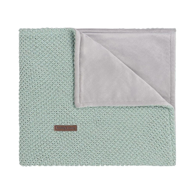 Baby's Only Ledikantdeken Soft Sparkleflavor Goudmint - Baby's Only - Babywinkel - 8719497048670