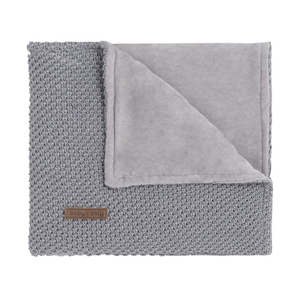 Baby's Only Ledikantdeken Soft Sparkleflavor Zilvergrijs - Baby's Only - Babywinkel - 8719497047628