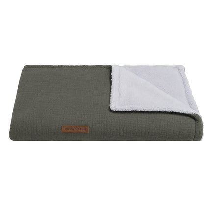 Baby's Only Ledikantdeken Teddy Breeze Khaki - Baby's Only - Babywinkel - 8720088332924