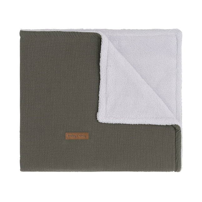 Baby's Only Ledikantdeken Teddy Breeze Khaki - Baby's Only - Babywinkel - 8720088332924
