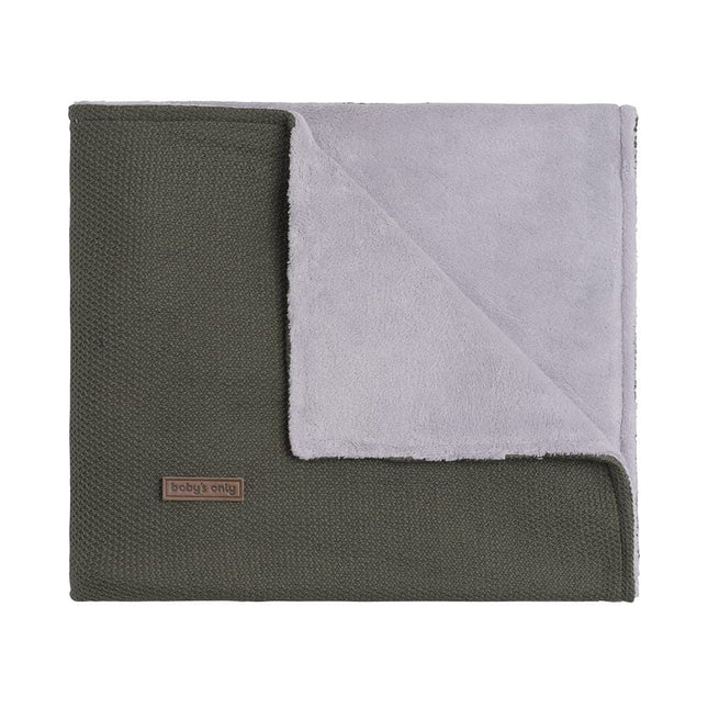 Baby's Only Ledikantdeken Teddy Classic Khaki - Baby's Only - Babywinkel - 8719497047567