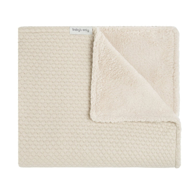 Baby's Only Ledikantdeken Teddy Sky Warm Linen - Baby's Only - Babywinkel - 8720512365450