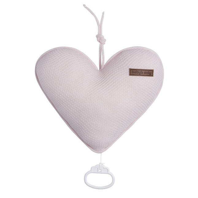 Baby's Only Muziekhanger Baby Hart Classic Roze - Baby's Only - Babywinkel - 8719075020869