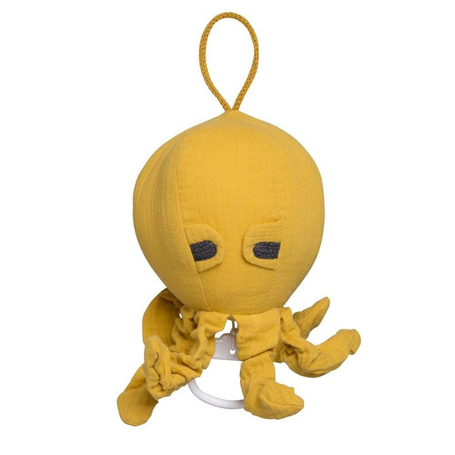 Baby's Only Muziekhanger Baby Octopus Breeze Oker - Baby's Only - Babywinkel - 8720088332665