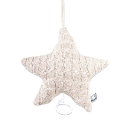 Baby's Only Muziekhanger Baby Ster Cable Beige - Baby's Only - Babywinkel - 8718481183885