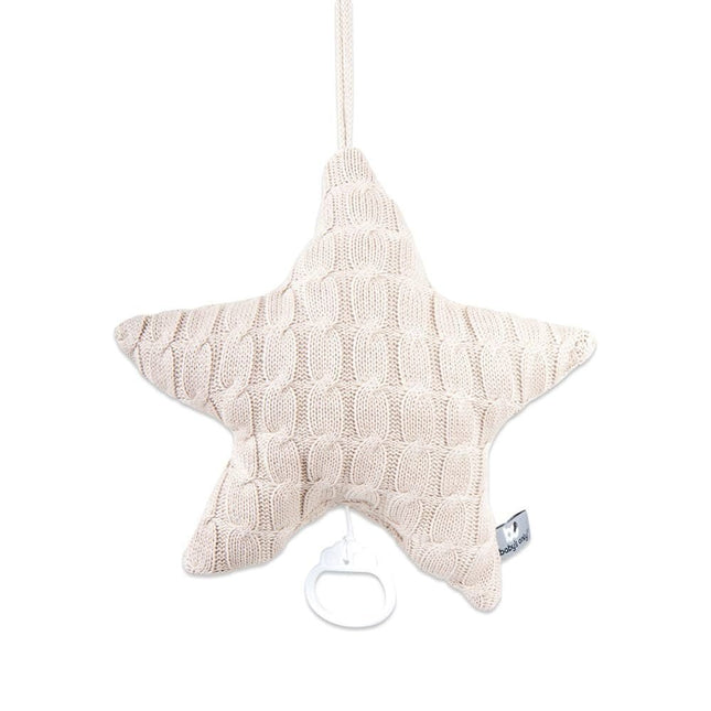Baby's Only Muziekhanger Baby Ster Cable Beige - Baby's Only - Babywinkel - 8718481183885