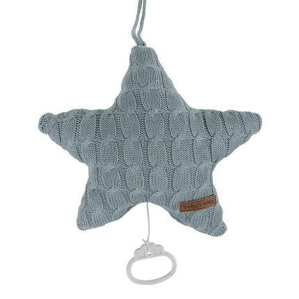 Baby's Only Muziekhanger Baby Ster Cable Stonegreen - Baby's Only - Babywinkel - 8719497040025